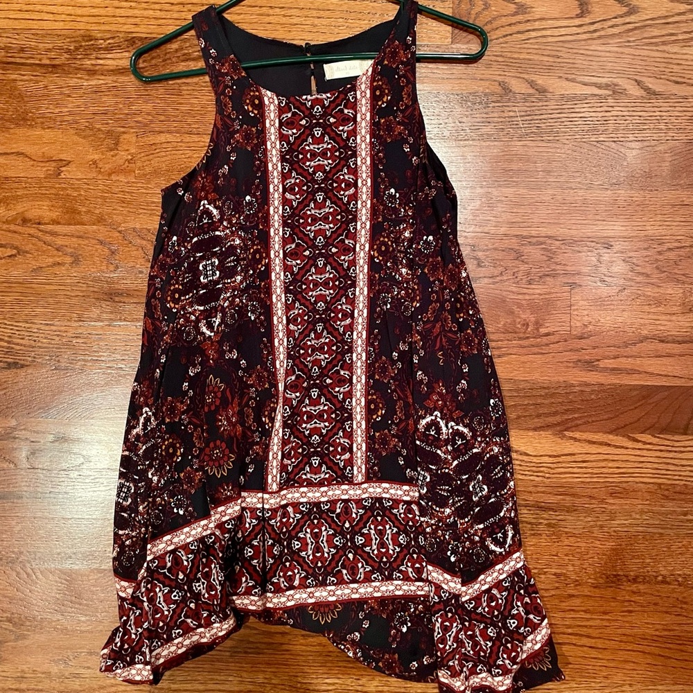 Altar’d State Shift Patterned Dress - image 1
